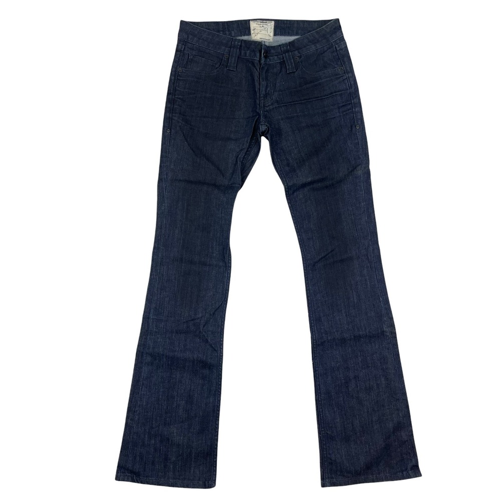 Taverneti Dark Blue Denim Boot Cut So Jeans Size 29 Stretch 34.5" Inseam
